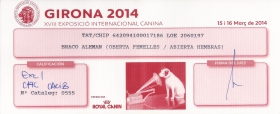 Certificado de actitud de campeonato (C.A.C.I.B) Girona 2014